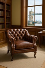 Chesterfield-Bibliothekssessel