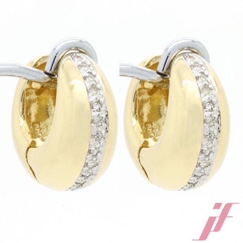 Creolen 585 gelbgold mit - 585,