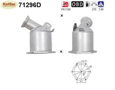 ✅ Katalysator für Mercedes C-Klasse/CLC/CLK, 2.1 CDI, 90/100/105/110kW , Euro 4