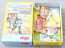 HABA "Ratz Fatz kommt die Feuerwehr" Lernspiel Würfelspiel ab 3 - komplett - TOP