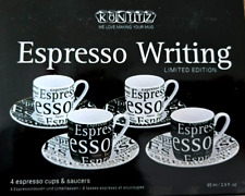 4er Set Espresso Tassen