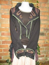 Damen Jacke Mantel schwarz M L