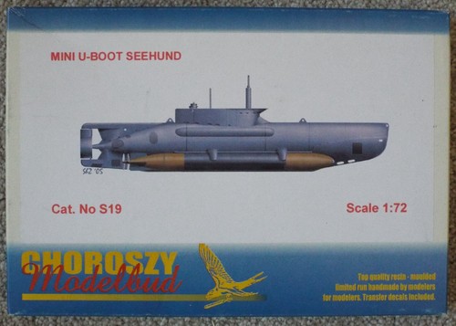 Resin mini u boot - resin,
