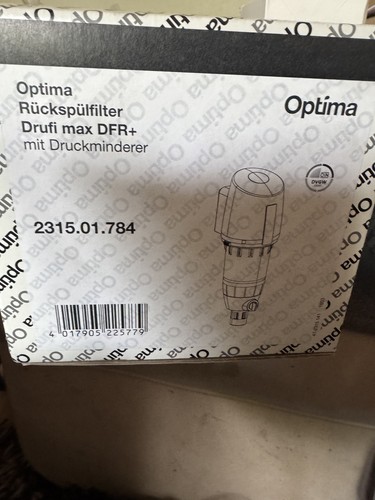 Optima rückspülfilter drufi - optima,