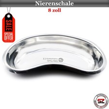 Instrumenten Schale Nierenschale Edelstahl Aufbewahrung 8 zoll