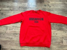 Roter Pullover Fishbone L