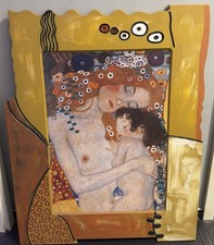 Goebel Vase Artis Orbis Gustav Klimt "Die Drei Lebensalter" Ltd.ed. 2371/3500