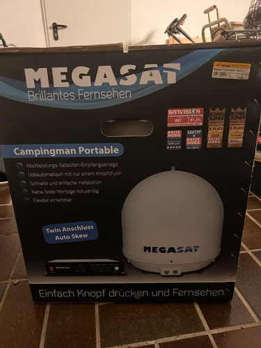 Megasat campingman portable - megasat,