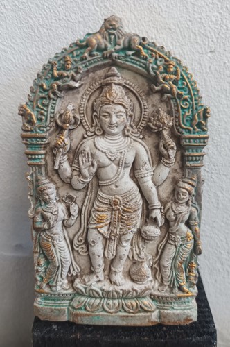 Relief indischer gott - relief,,