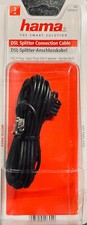 Hama 3m DSL Splitter-Kabel Anschlusskabel TAE-F - 6P2C DEC Western-Stecker NTBA