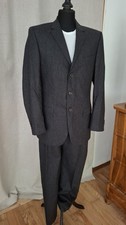 Joop Herren Anzug, Größe 48, Farbe Dunkelgrau 100% Schurwolle Top Zustand