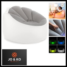 Aufblasbarer Sessel mit buntem