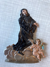 Große Zinn-Flachfigur Szene -