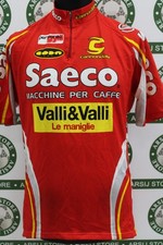 Radtrikot Saeco Cannondale Gr. L G395 Bike Shirt Maillot Trikot Jersey