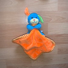 Kuscheltuch Schmusetuch Schnuffeltuch Hase bunt neu unbenutzt