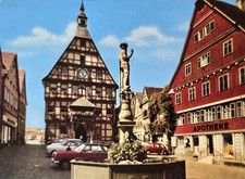 AK Besigheim Rathaus 1970er