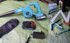 Laubgebläse  Gardena , Laubbesen, Harke  Blumendünger  1 Liter Guano Blumendü