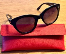 GUESS Sonnenbrille Brille Damen Modell 7494 Cateye schwarz mit ETUI NP 119,95 €