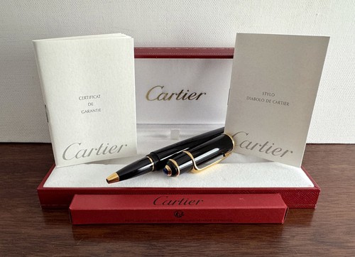 Cartier diabolo schwarz gold - &,