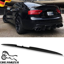 Heckspoiler Spoilerlippe Schwarz glänzend für Audi A5 S5 B8 8.5 Coupe 08-17