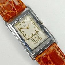ROLEX PRINCE DOCTORS WATCH 925er Silber verchromt 1930er Jahre