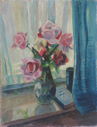 Stillleben mit rosen - mit,