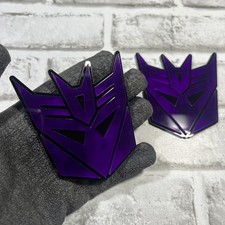 Fender Badges 2x Decepticon