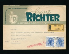 Trachten-Geschäfts-Recobrief