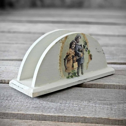 Vintage serviettenhalter - vintage,
