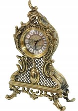 Messing Tischuhr Kaminuhr