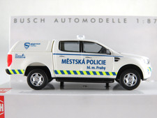 Busch 52834 Ford Ranger mit Hardtop (2016) "Městská Policie Prag (CZ)" 1:87/H0