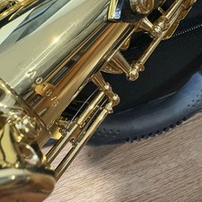 Selmer AXOS Altsaxophon Gold gepflegt gebraucht mit Halbhartschalenkoffer