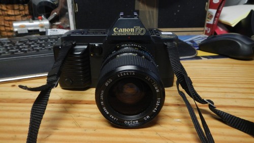Foto kamera canon t70 mit - canon,