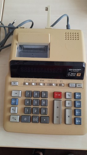 Sharp rechenmaschine 2197 - sharp, el-2197