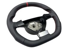 AUSTAUSCH  Lenkrad Leder  Lederlenkrad  Vw POLO 9N 9N3  Daumen ABGEFLACHT