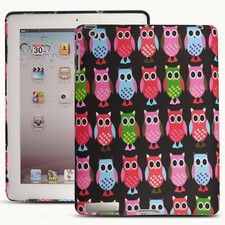 Hülle für iPad Air 9.7 5. 6. Generation Niedliche Eulen Silikon Gel Stoßfeste Abdeckung