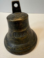 Antike schiffsglocke jahr 1824 - antike,