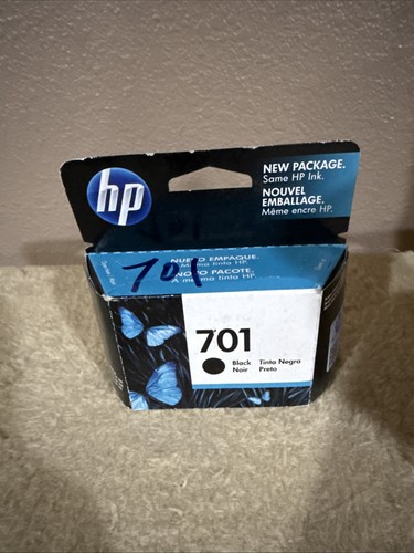 701 black ink cartridge - hp,