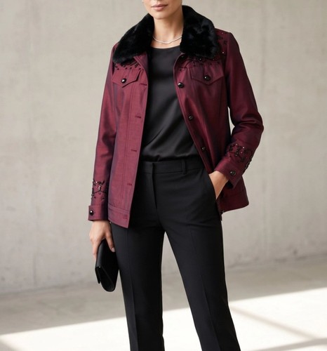 Jeansjacke warm gefüttert - warm,