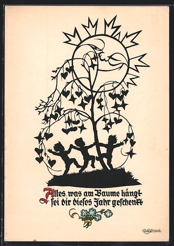 Künstler georg plischke - künstler-ak,