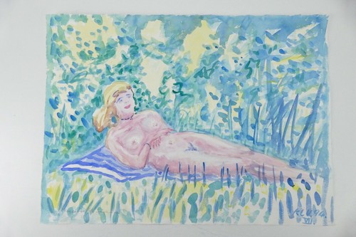 Wilhelm klußmann aquarell - wilhelm,