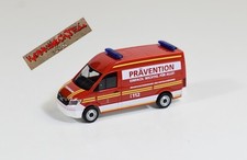 Herpa 1:87 H0 - MAN TGE Kasten Prävention "Feuerwehr München" - ohne OVP - G 60