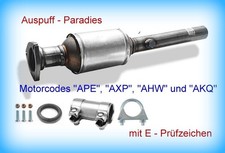 Katalysator für VW Golf IV