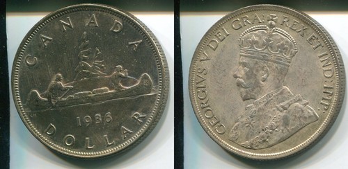 Canada 1936 dollar - 1936,