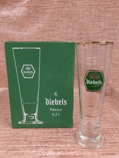 Diebels Pokale 5x Bierglas 0,2