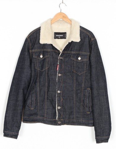 Dsquared2 sherpa lined denim - dsquared2,