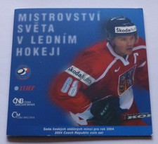 Tschechien Kursmünzensatz 2004, Eishockey WM