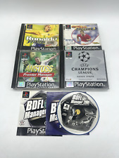 PS1 Ronaldo V Football/ Actua Soccer 3/ Anstoss/ Champions League/ BDFL 2001
