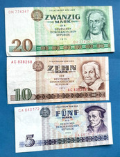 DDR 20 Mark Schein + 10 Mark