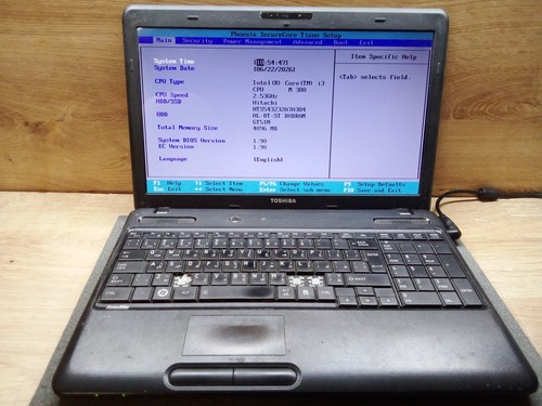 Toshiba satellite c660 intel - c660,